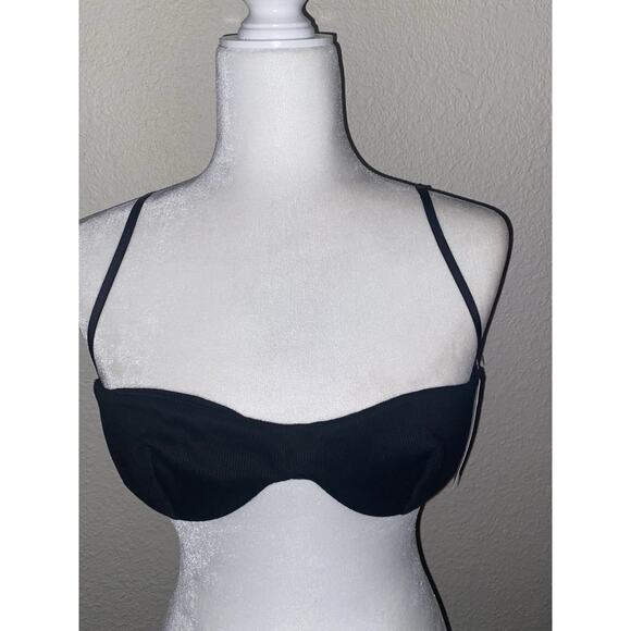 Out From Under Urban Outfitters Push Up Bra M 34A Or B Black New - Picture 2 of 9